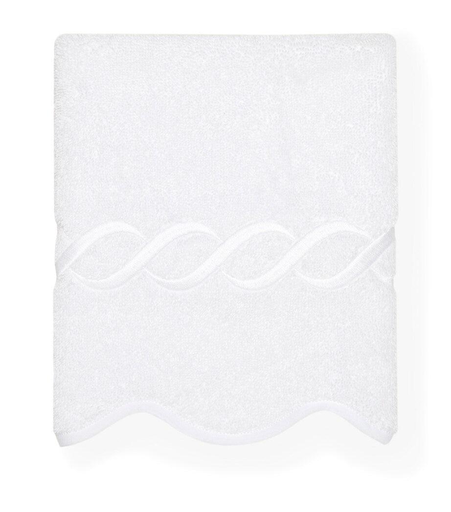 Pratesi cotton face cloth 30cm x 30cm, imported from the UK