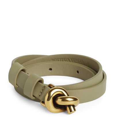 Harrods Bottega Veneta Knot Belt Luxury Belt- Buy online at McGrocer