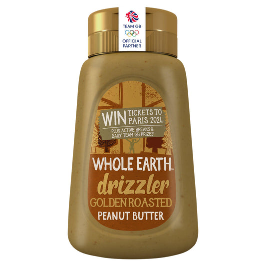 Whole Earth Drizzler Golden Roasted Peanut Butter 320g GOODS Sainsburys   