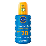 Nivea Sun Protect & Moisture Sun Cream Spray SPF20 200ml GOODS Sainsburys   