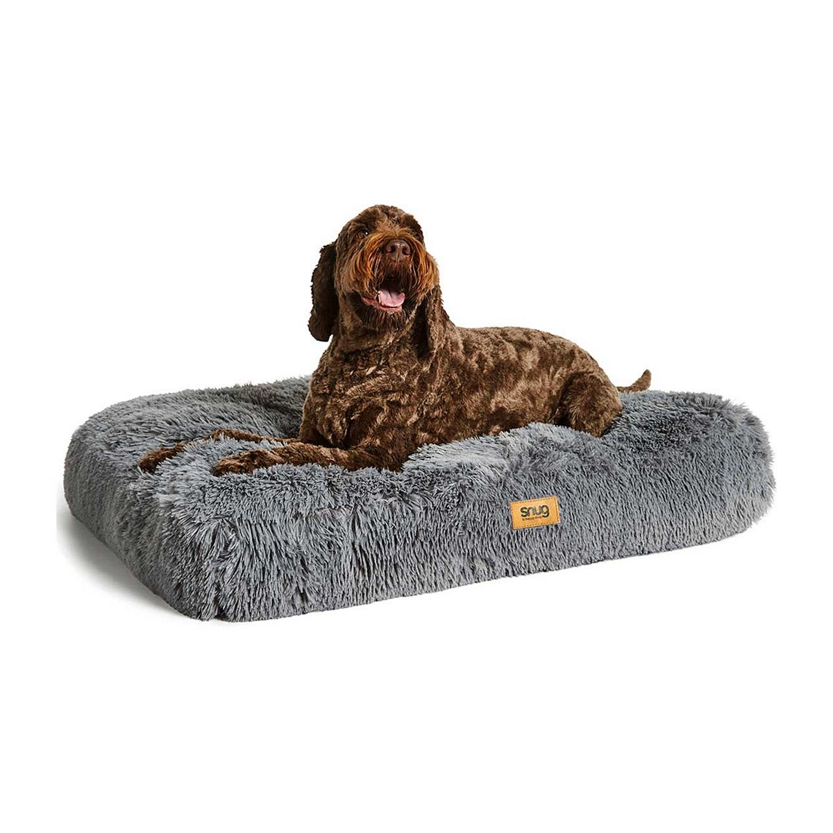 Snug Furry Friends Super Fluffy Dog Bed - Large GOODS Boots   