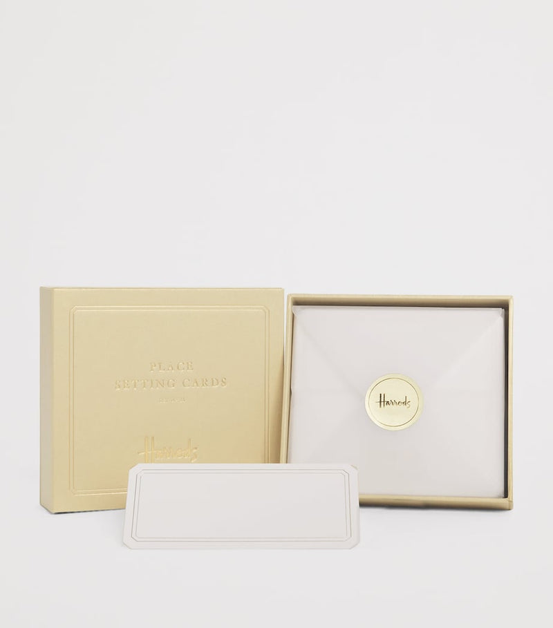 Harrods place setting cards set of 24, UK version