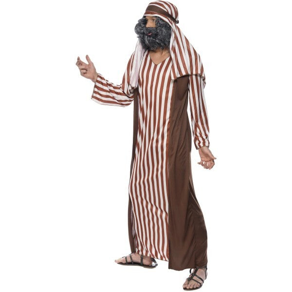 Smiffys Shepherd Costume Brown, imported from the UK