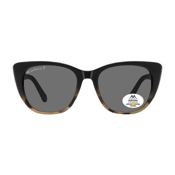 Montana black polarised women sunglasses - British product