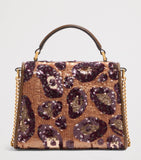 Valentino Garavani mini silk embellished VSLING top-handle bag, UK version