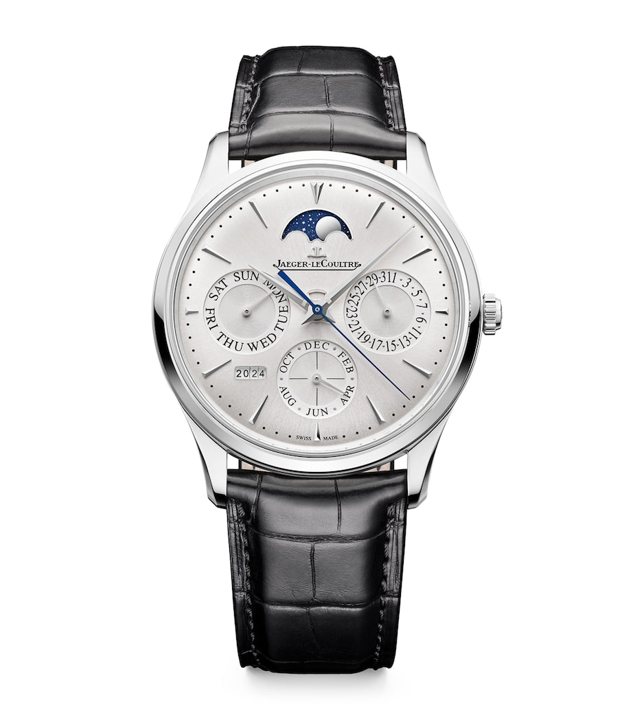 Jaeger-LeCoultre Ultra Thin perpetual calendar watch 39mm stainless steel, UK version