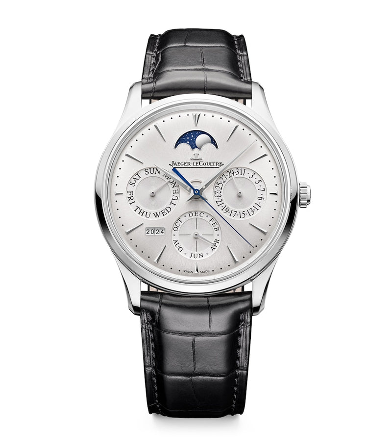 Jaeger-LeCoultre Ultra Thin perpetual calendar watch 39mm stainless steel, UK version