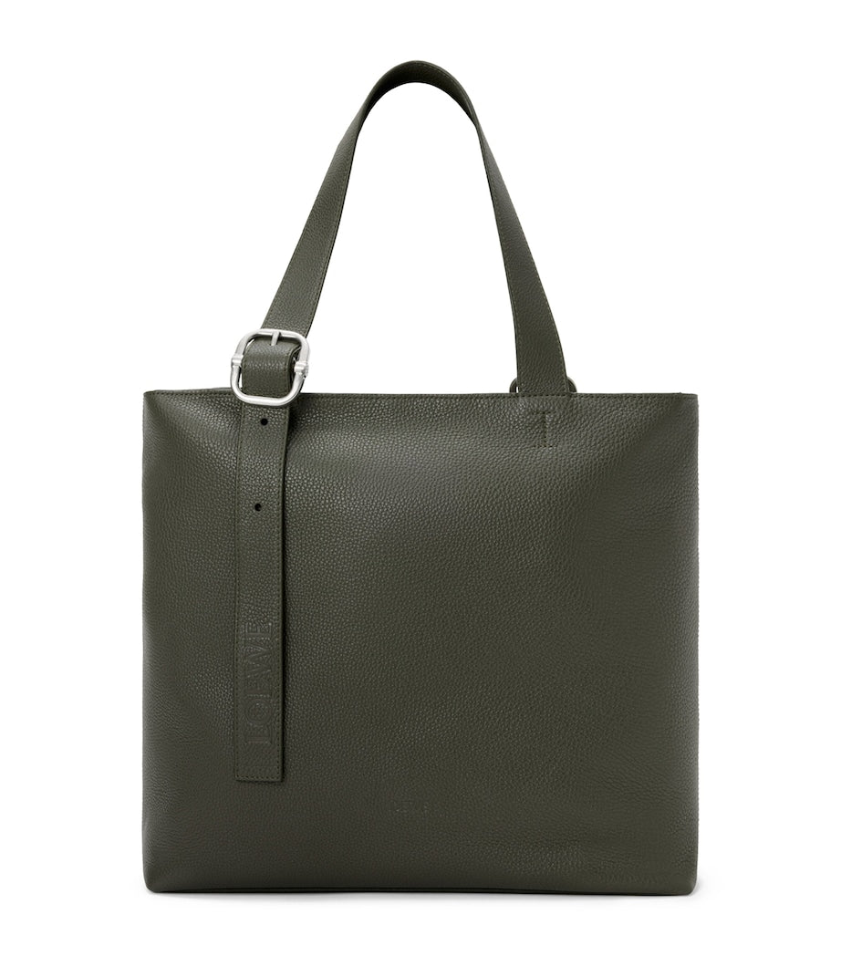 LOEWE grained calfskin Loop tote bag with adjustable handles, UK version