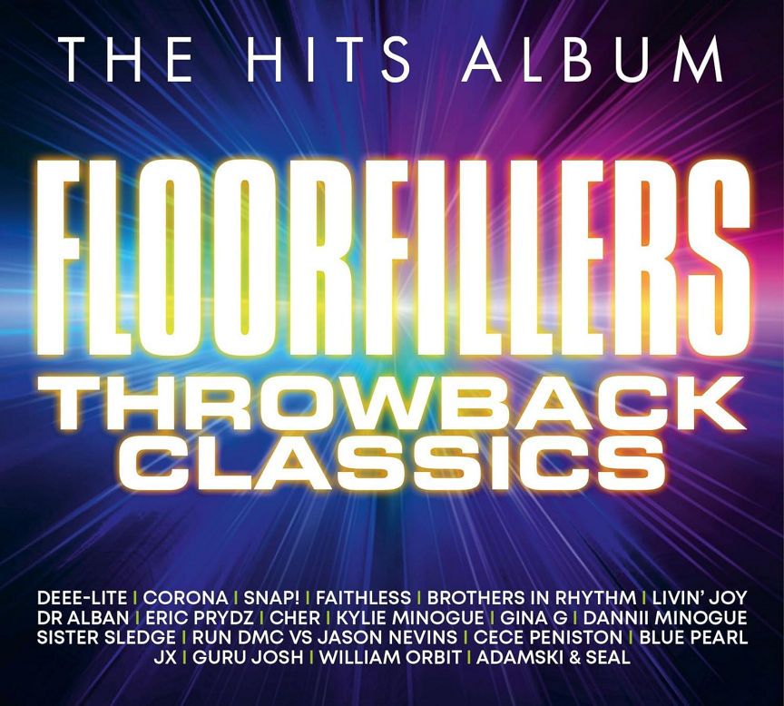 CD The Hits Album: Floorfillers - Throwback Classics by Various Artists