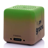 Bitty Boomers Marvel Groot micro Bluetooth speaker, imported from the UK