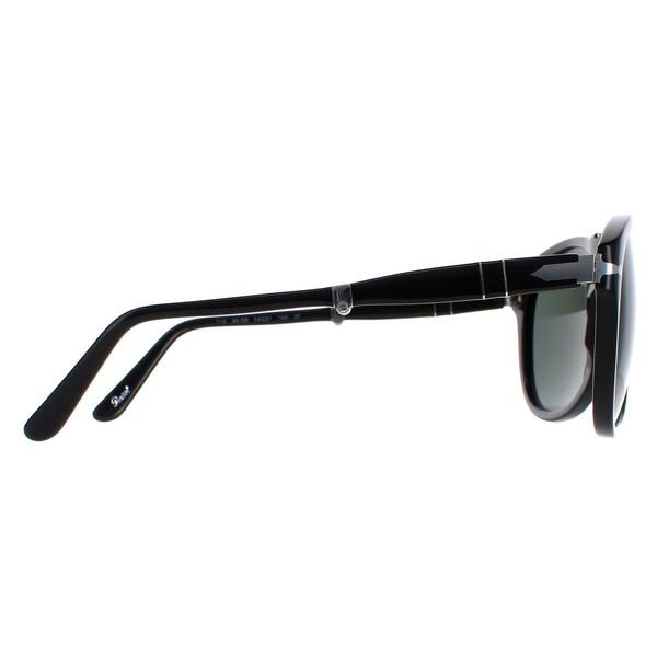 Persol 714 black polarized men's sunglasses, UK version