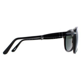 Persol 714 black polarized men's sunglasses, UK version