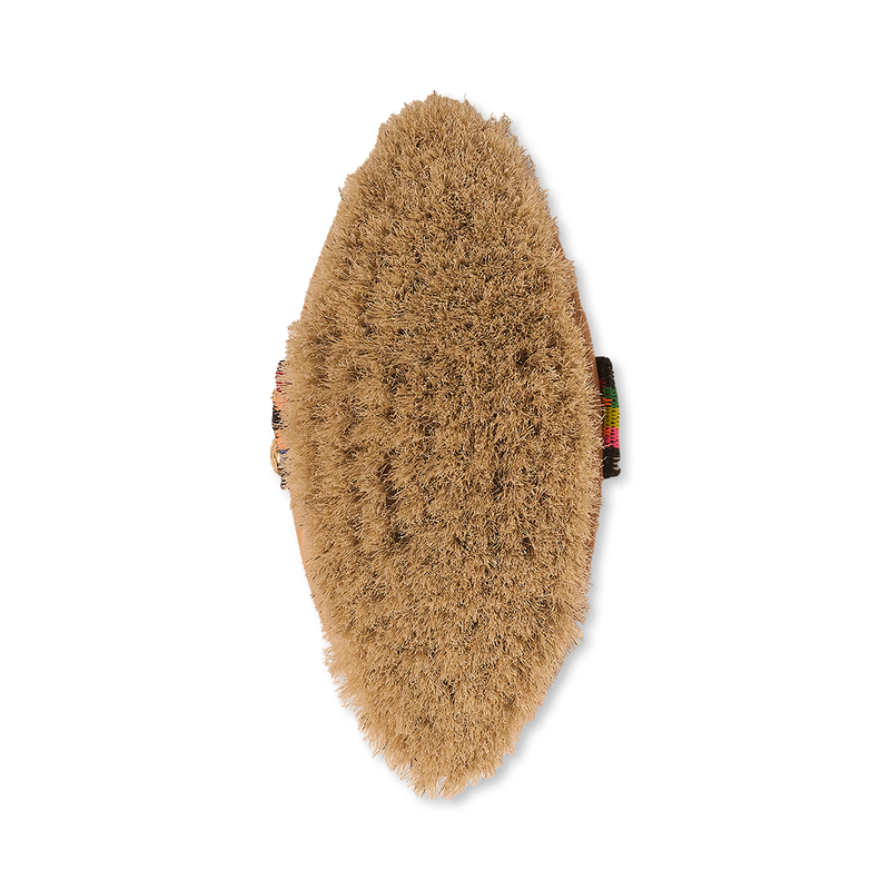 100% horsehair body brush with hornbeam wood handle, UK version