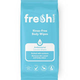 Freshwipes body wipes Coconut Breeze 12 wipes (British brand)