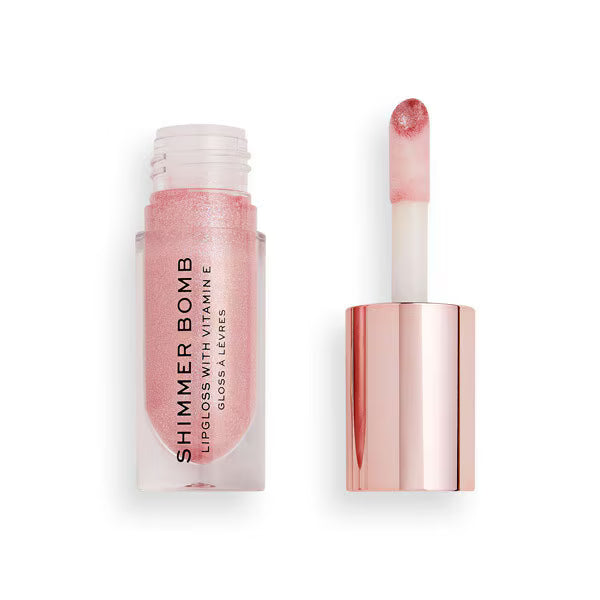 Revolution Glimmer Nude lip gloss imported from the UK