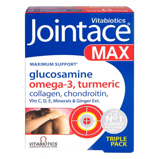 Vitabiotics Jointace Max Tablets Triple Pack Super Strength 84 Tablets Bone & Muscle Health Holland&Barrett   