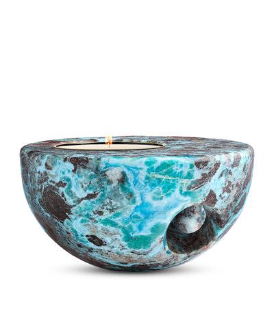 Harrods Marchanta Mini Larimar Scented Candle 60g- Buy online at McGrocer