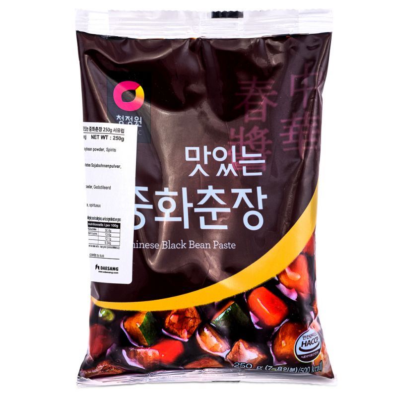 Chung Jung One chunjang black bean paste, imported from the UK
