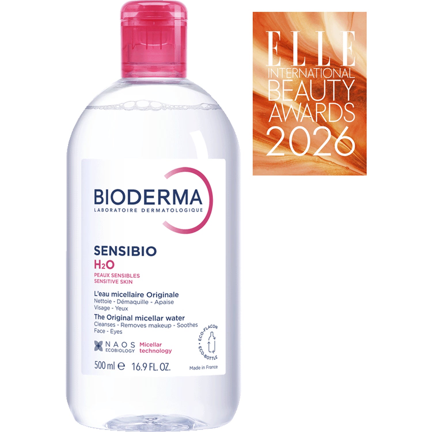 Bioderma Sensibio H2O micellar water cleanser 250ml (British brand)