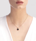 Bvlgari rose gold mother-of-pearl diamond necklace (British brand)