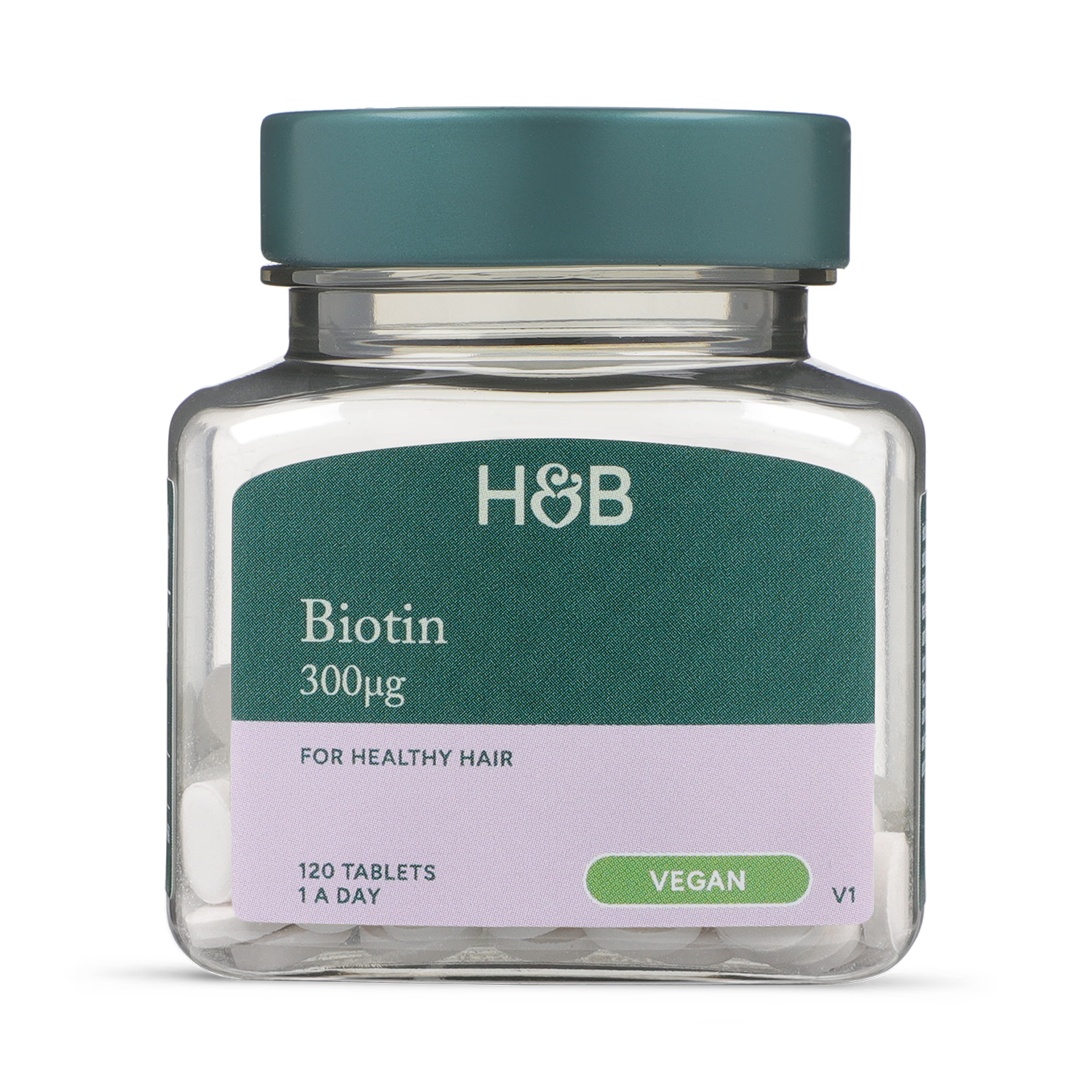 Holland & Barrett Biotin 300mcg Tablets 120 Count, UK version