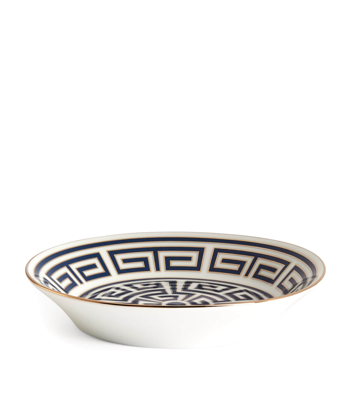 GINORI 1735 porcelain Zaffiro tea saucer 13.5cm, UK version
