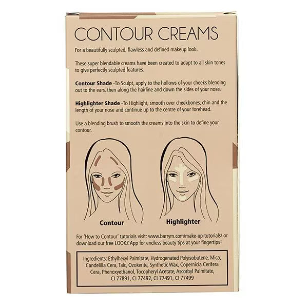 Barry M Chisel Cheek Contour Cream - British product