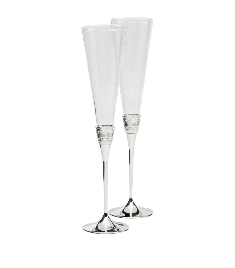 Wedgwood x Vera Wang toasting flutes set of 2 320ml (British brand)