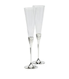 Wedgwood x Vera Wang toasting flutes set of 2 320ml (British brand)