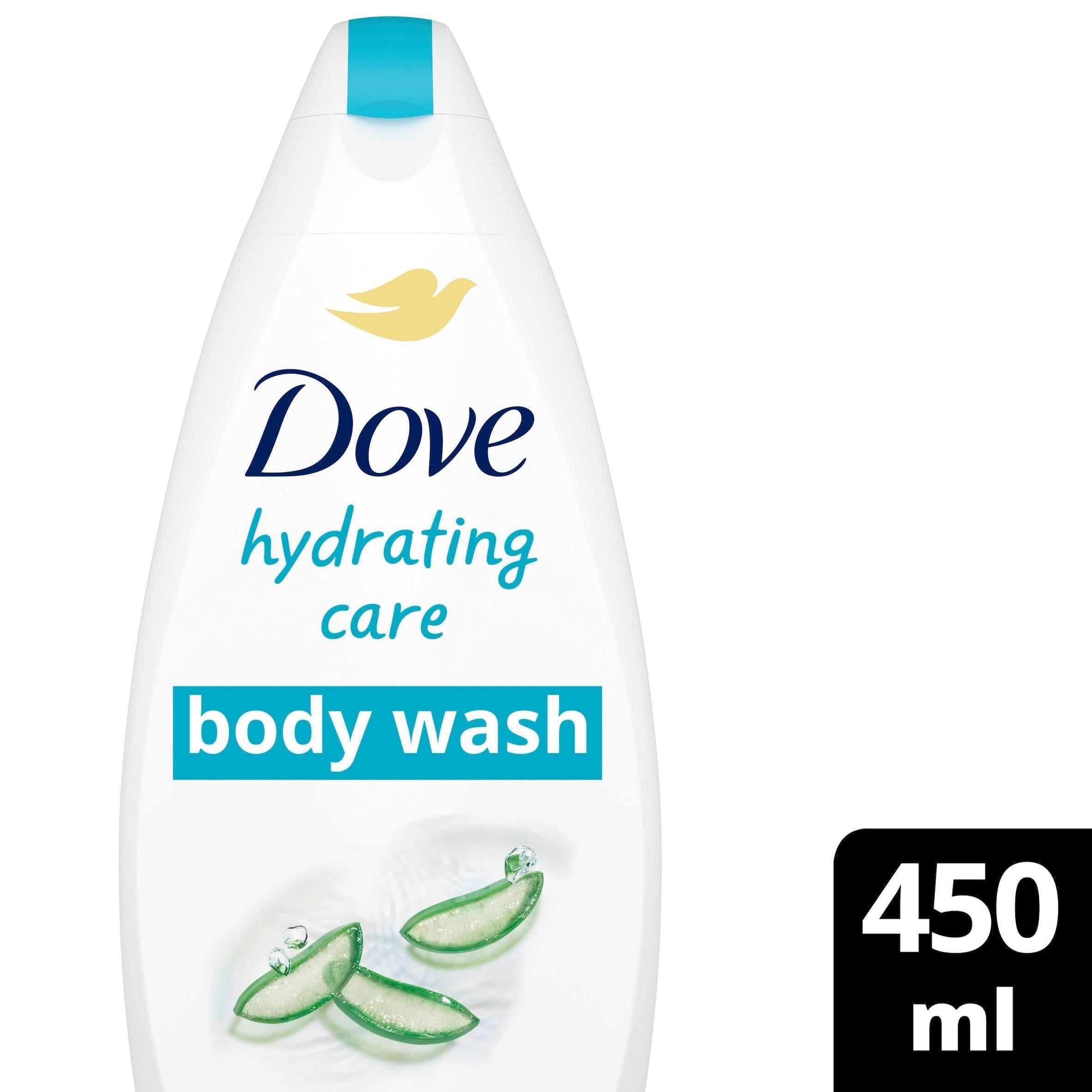 Dove Hydrating Care Body Wash Shower Gel 450ml GOODS Sainsburys   