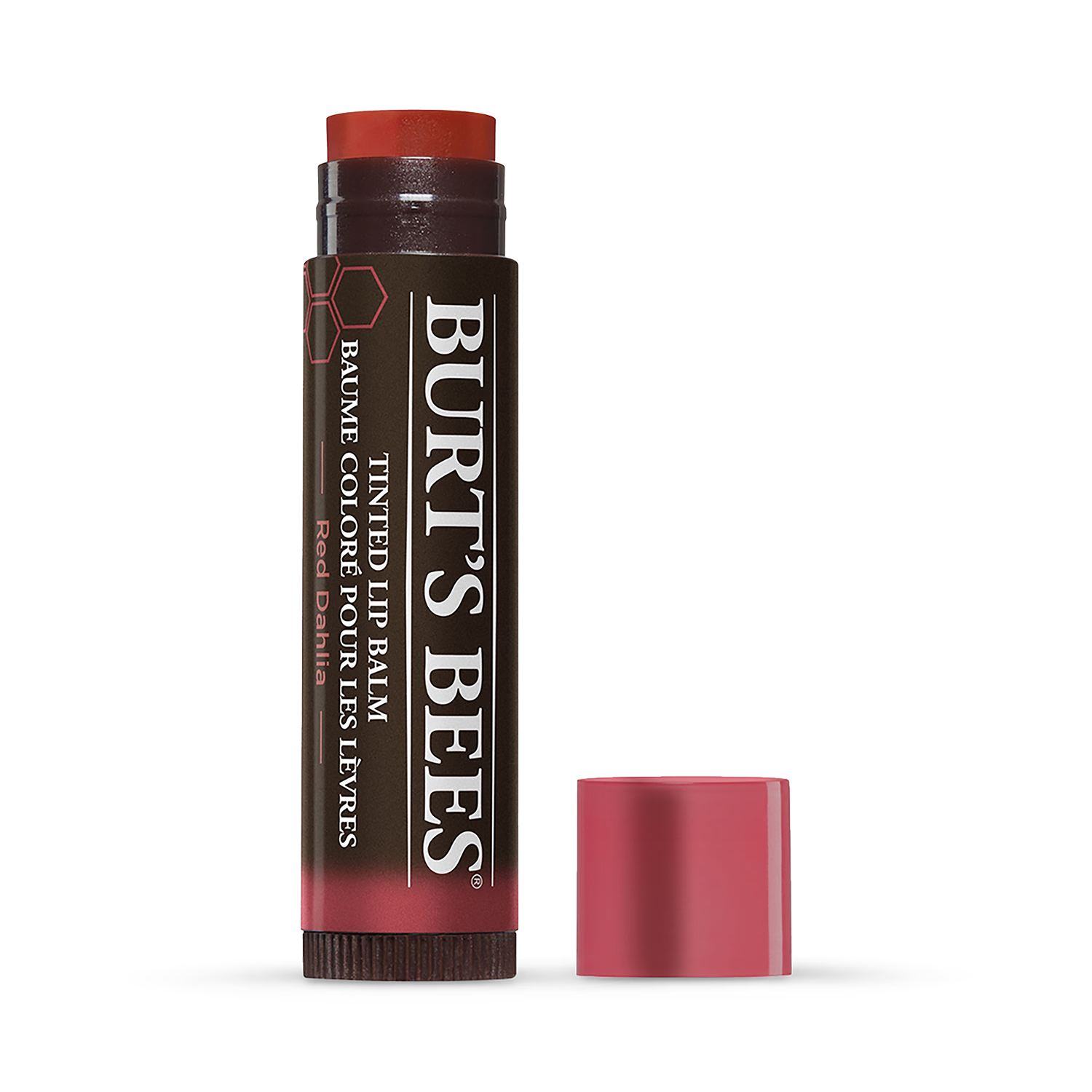 Burt's Bees Tinted Lip Balm Red Dahlia 4.25g - British product