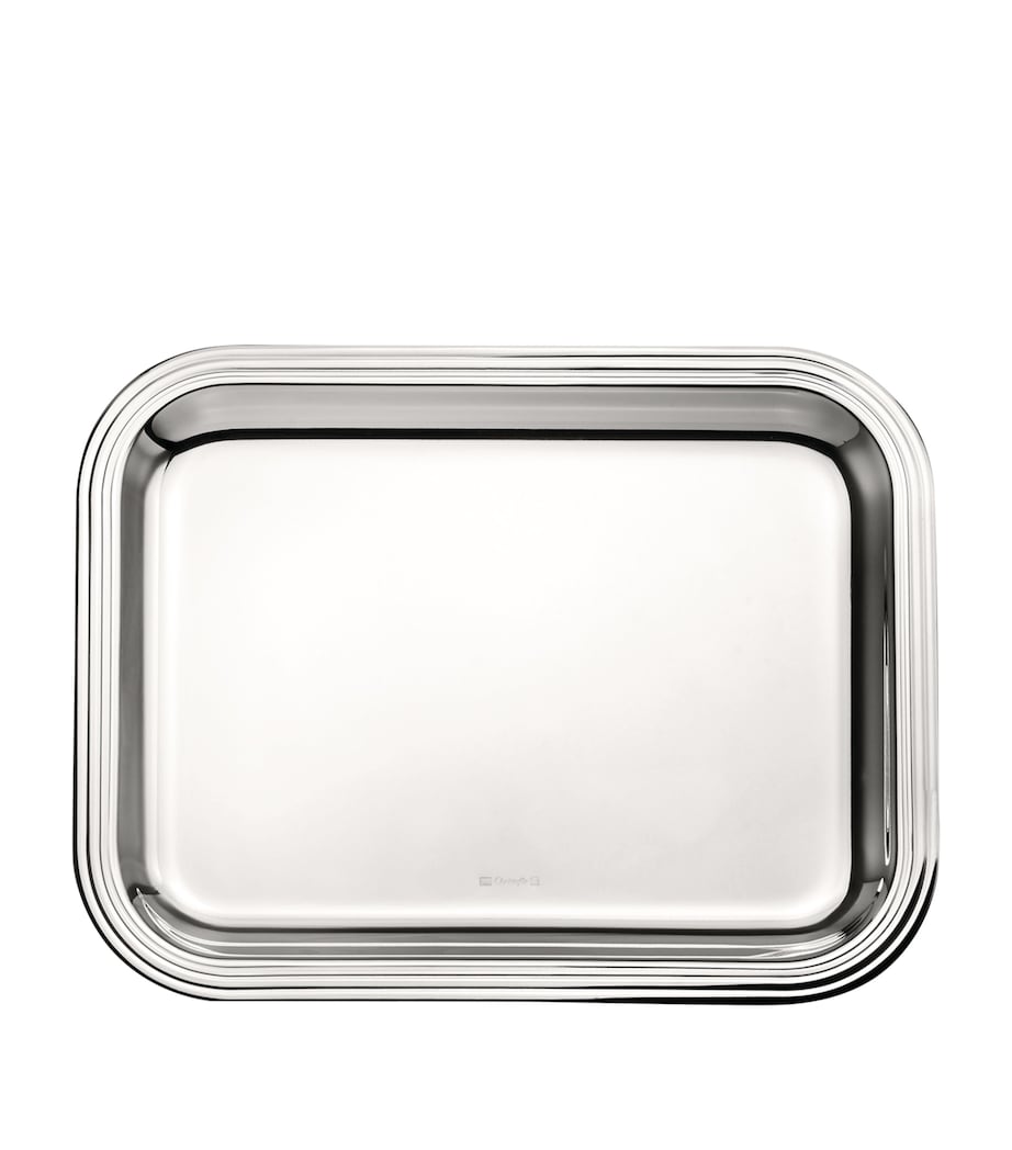 Christofle Silver-Plated Albi Tray 26cm x 20cm - British product