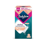 Bodyform Dailies All Fluid Normal Panty Liners 26 pack GOODS Superdrug   