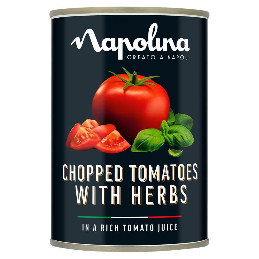 Napolina Chopped Tomatoes with Herbs