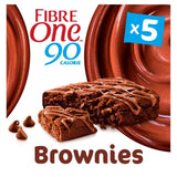 Fibre One 90 Calorie Chocolate Fudge Brownie Bars   5 x 24g Crisps, Nuts & Snacking Fruit M&S   