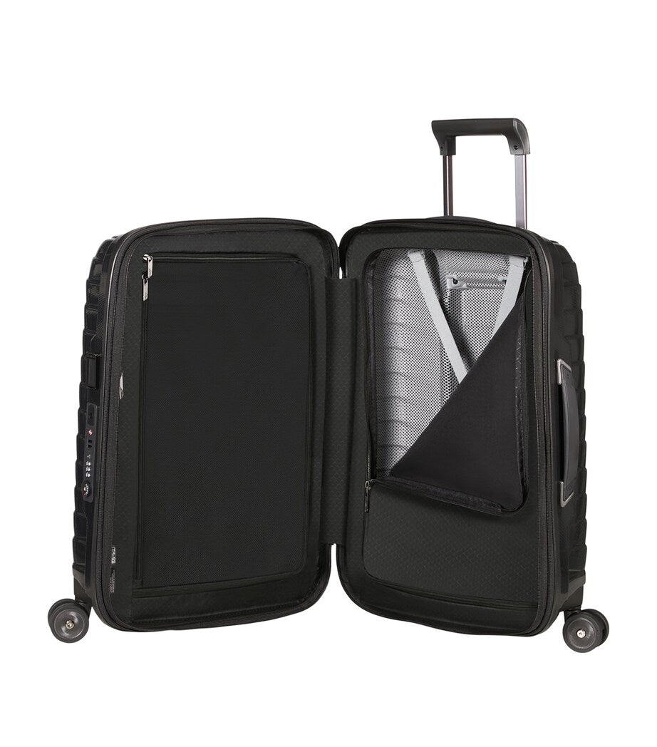 Resilient Polypropylene Travel Case with TSA Lock and Retractable Handle