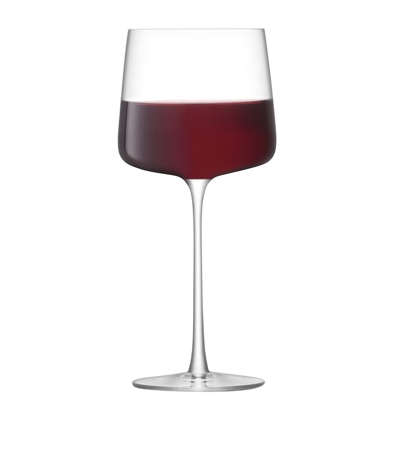 LSA International Metropolitan red wine glasses set of 4 400ml, UK version