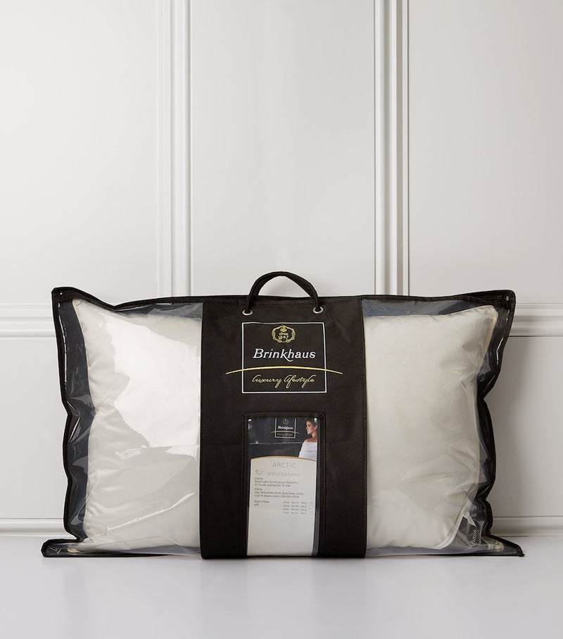 Brinkhaus Arctic duck down pillow 50cm x 75cm - British product