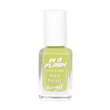 Barry M In A Flash Quick Dry Nail Paint - Pink Burst GOODS Superdrug Lightspeed Lime  