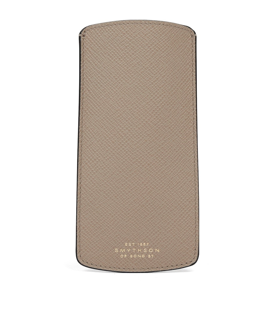Smythson Panama leather glasses case, UK version