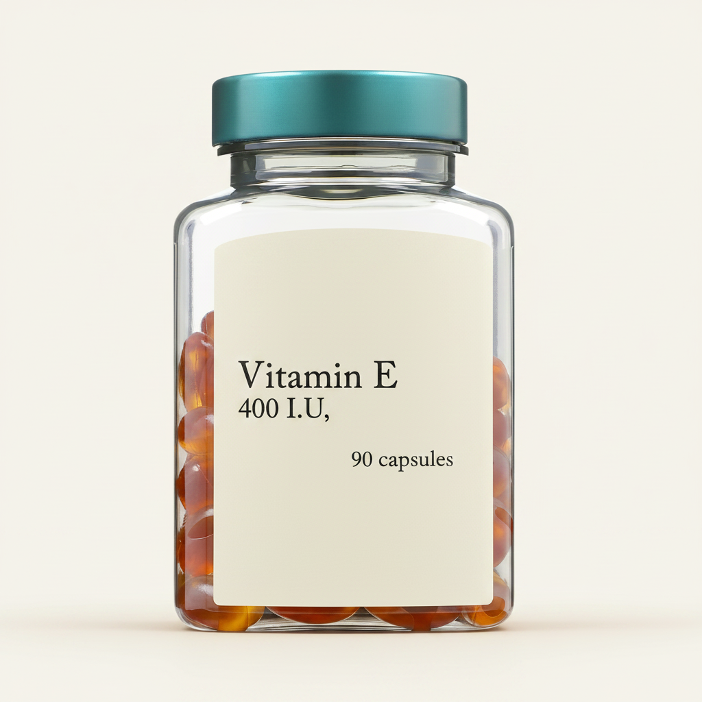 Holland & Barrett Vitamin E 400iu 90 capsules, UK version