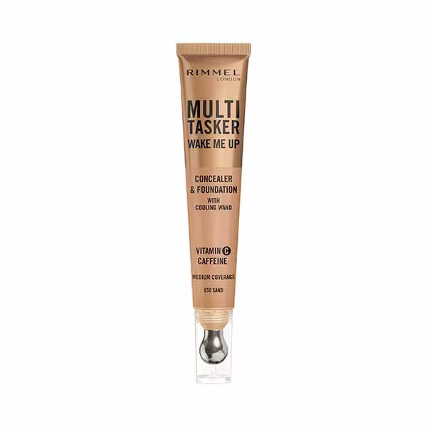 Rimmel Multi Tasker concealer and foundation sand shade 20ml (British brand)