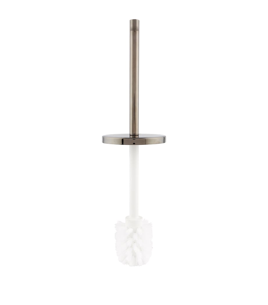 ZODIAC Diamond toilet brush holder with crystal and metal accents (British brand)