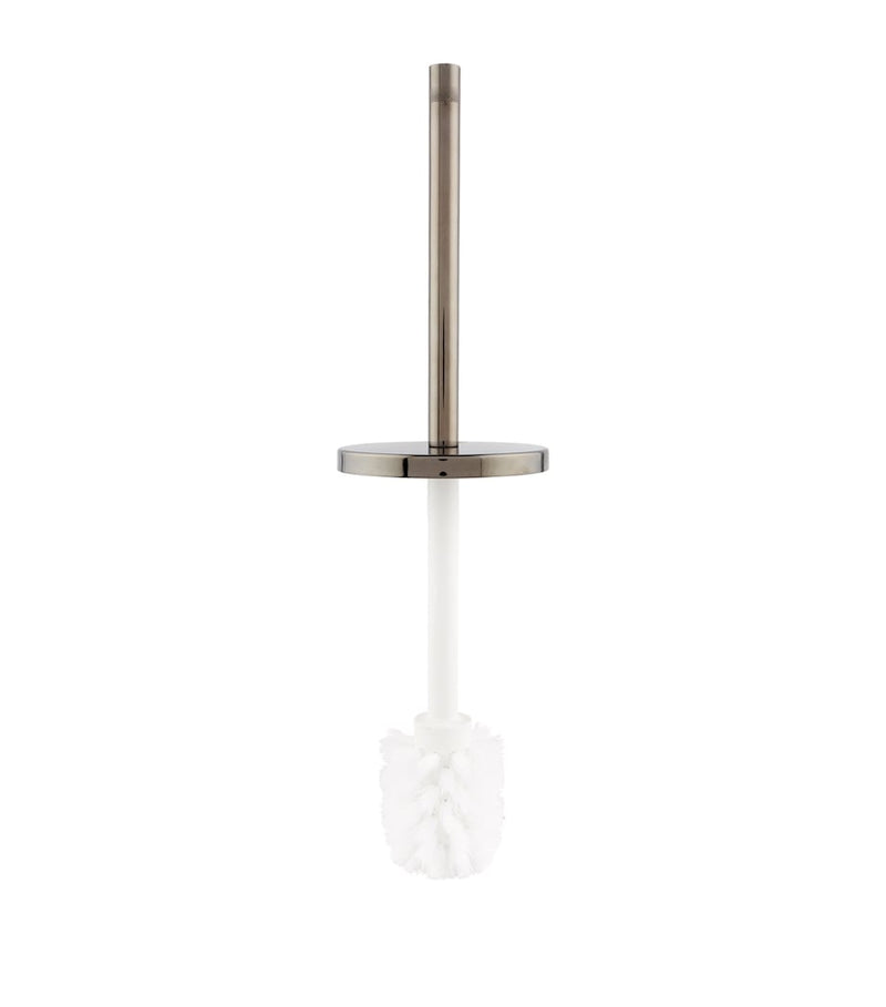 ZODIAC Diamond toilet brush holder with crystal and metal accents (British brand)