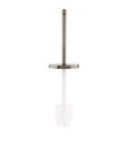 ZODIAC Diamond toilet brush holder with crystal and metal accents (British brand)