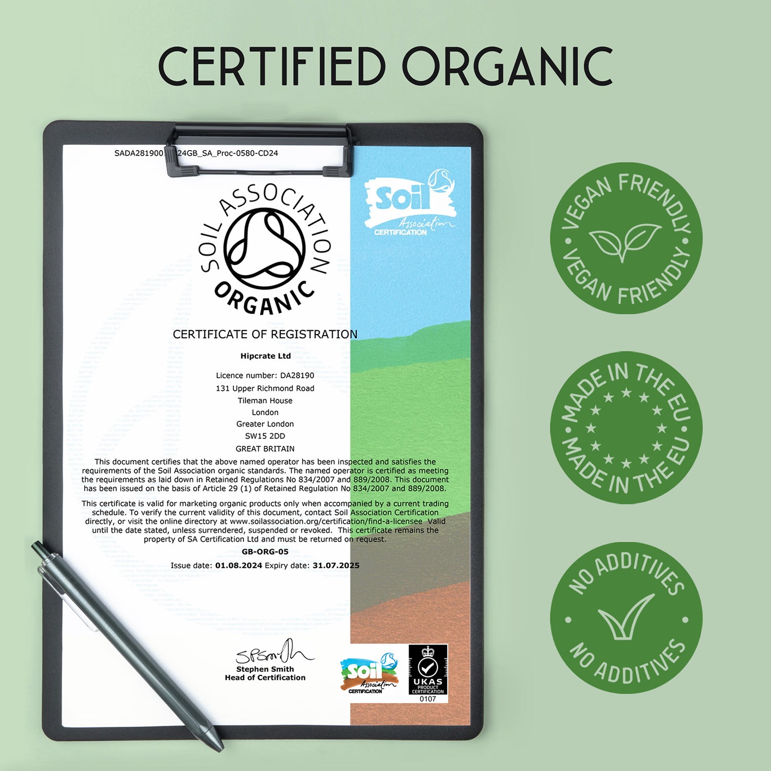 SuperSelf organic super greens powder 200g (British brand)