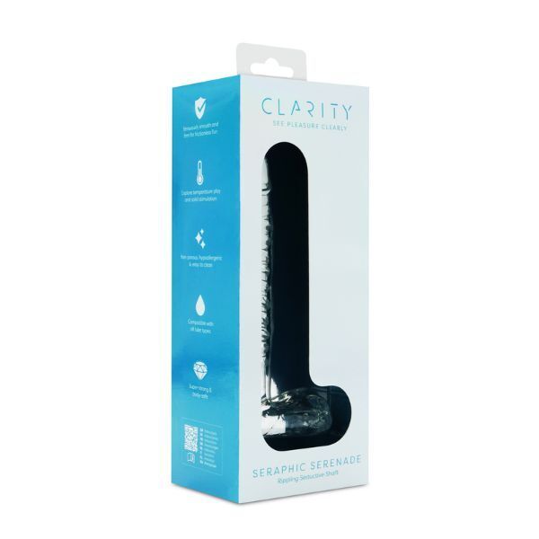 Clarity glass dildo Seraphic Serenade 145mm, UK version