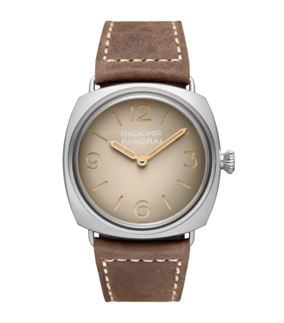 Panerai Radiomir Tre Giorni 45mm steel watch - British product