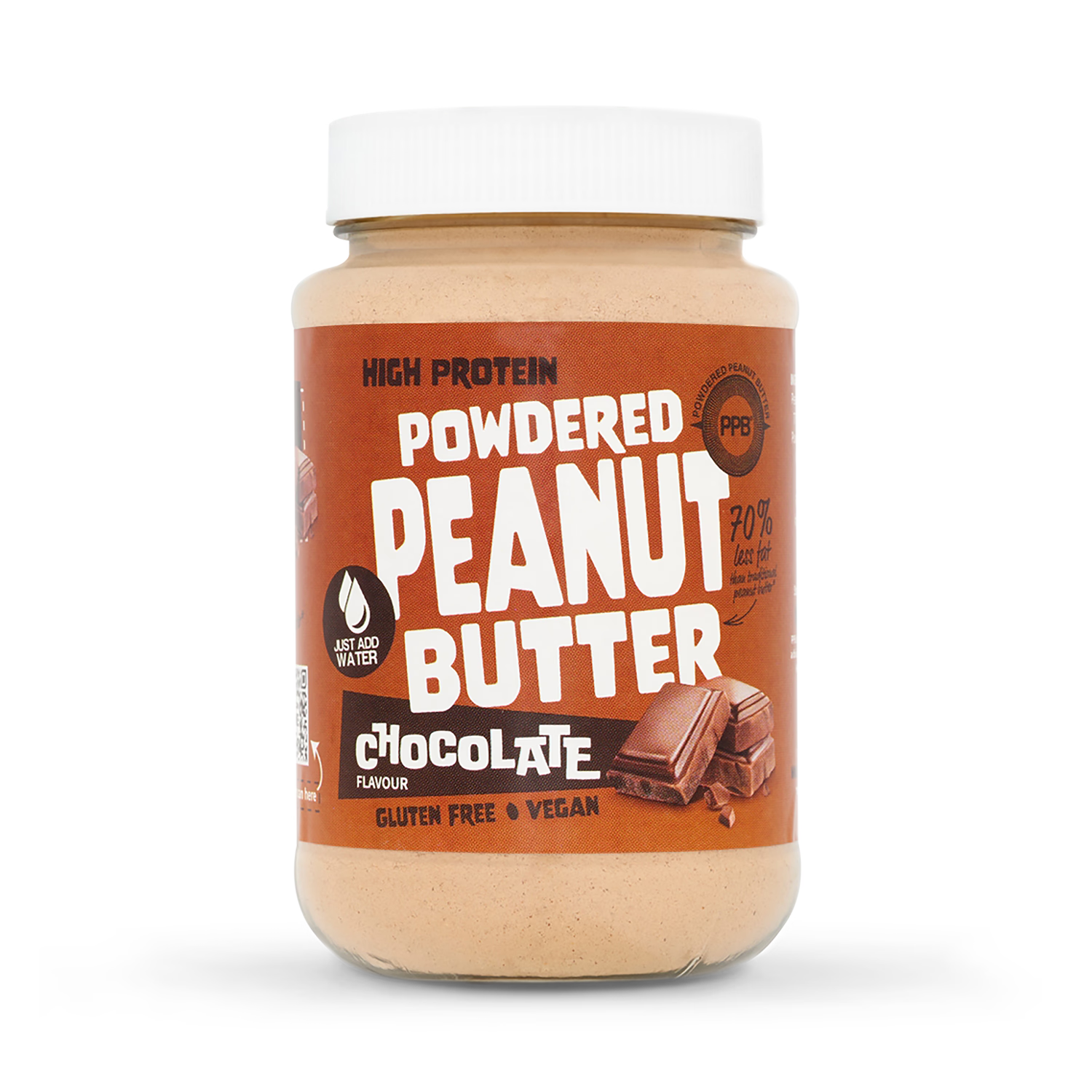 PPB powdered peanut butter chocolate 180g (British brand)
