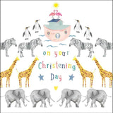 Noahs Ark Christening Card Miscellaneous M&S   